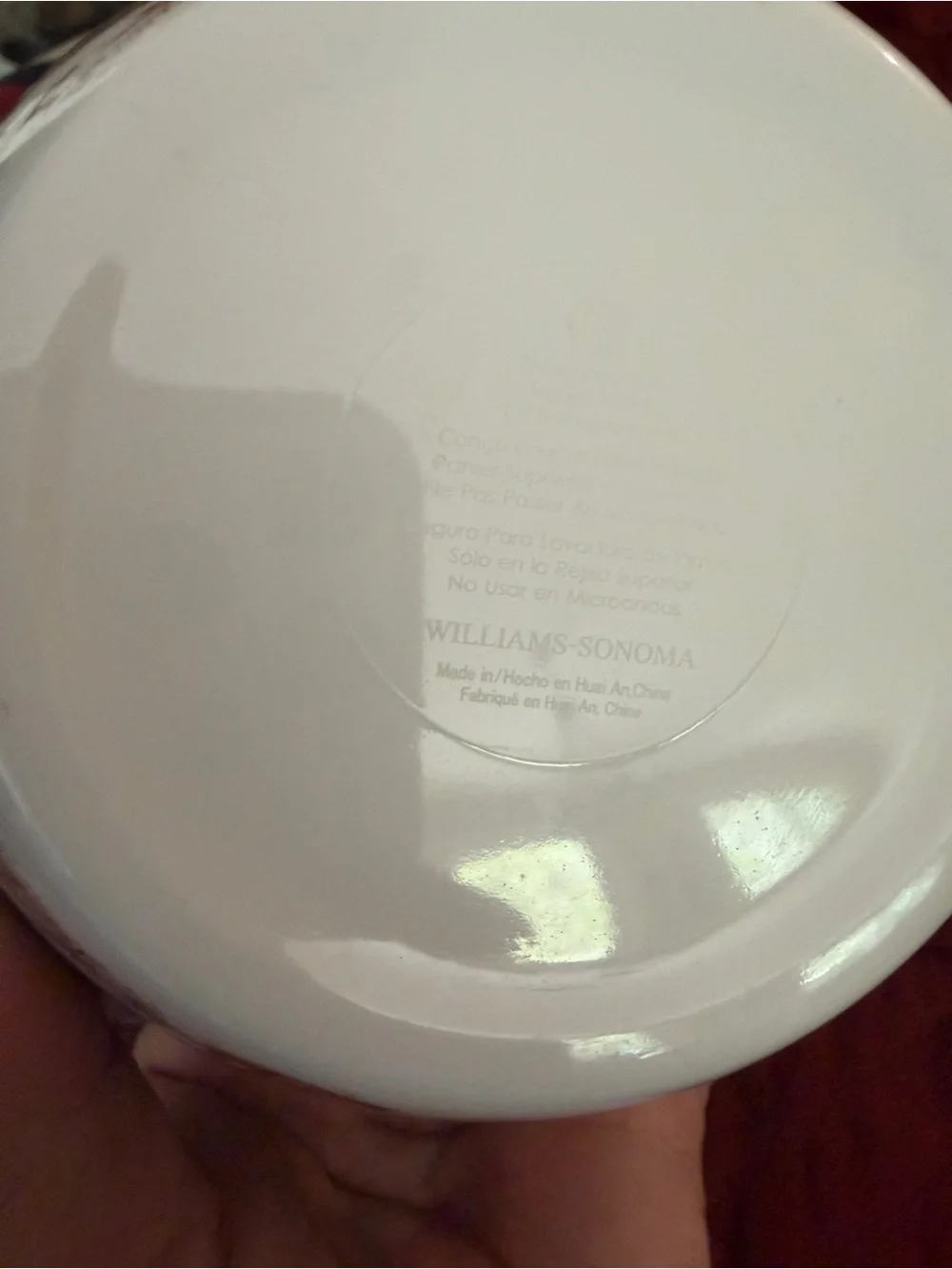 William Sonoma Bowls with Autumn Game Bird Motif - Set of 3